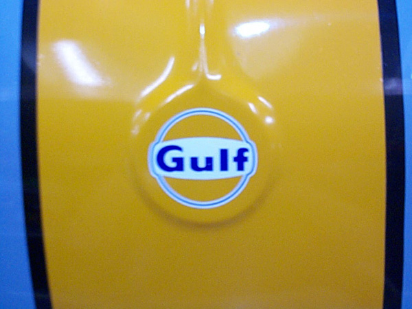 Gulf badged Type 3 Notchback bonnet