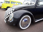 Front of a custom Beetle with bra